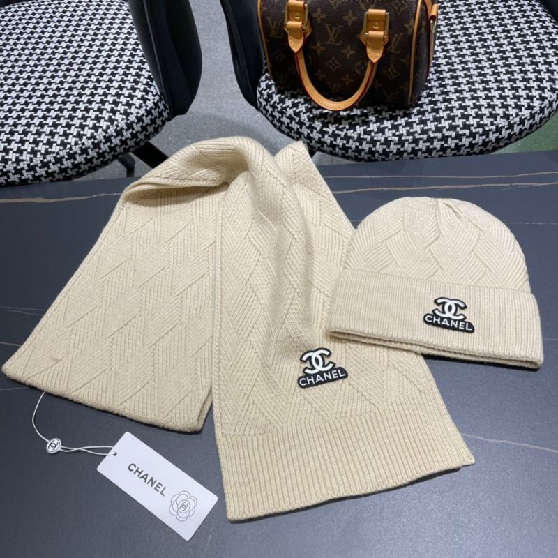 Chanel Caps Scarfs